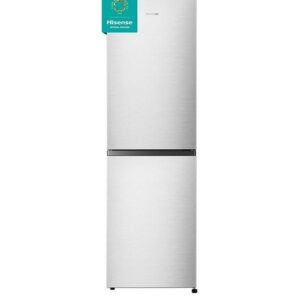 Hisense RB327N4BCE 55cm Wide Total No Frost Freestanding Fridge Freezer - Silver